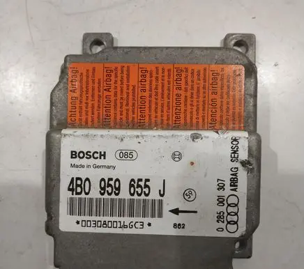 Audi A6 S6 C5 4B Airbag control unit/module 4BO959655J 0285001307