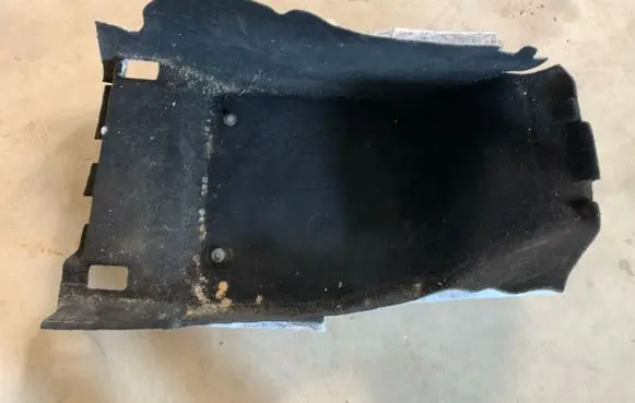 Opel Insignia A Front floor carpet liner 330812785 13267622 0079564