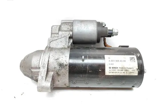Mercedes-Benz C W205 Starter motor A6519064300 20140109 0001139085