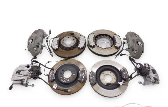 Audi A8 S8 D5 Brake discs and calipers set 4N0416F 4M0615115DN 4M0615116AT
