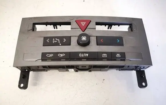 Peugeot 407 Climate control unit 96610448YW