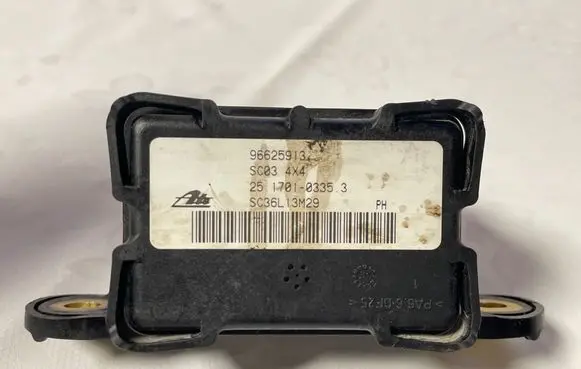 Chevrolet Captiva ESP acceleration yaw rate sensor 96625913 SC36L13M29 25170103353