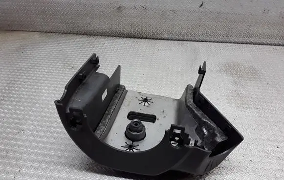 Steering wheel column trim