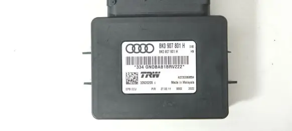 Audi A4 S4 B8 8K Hand brake control module 8K0907801H