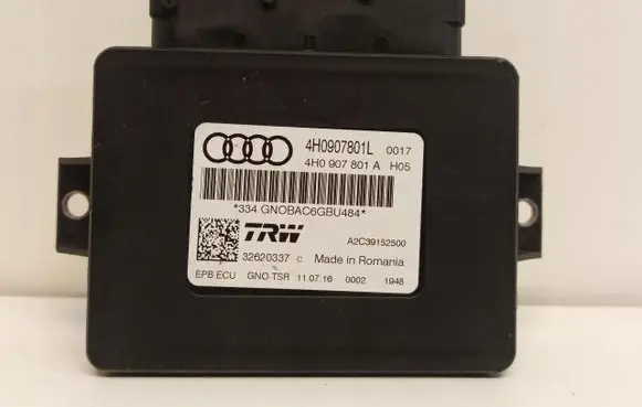 Audi A6 C7 Hand brake control module 4H0907801L
