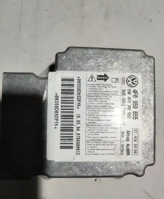 Audi A6 S6 C6 4F Airbag control unit/module 4F0959655 00358D05DPYK 4F0910655