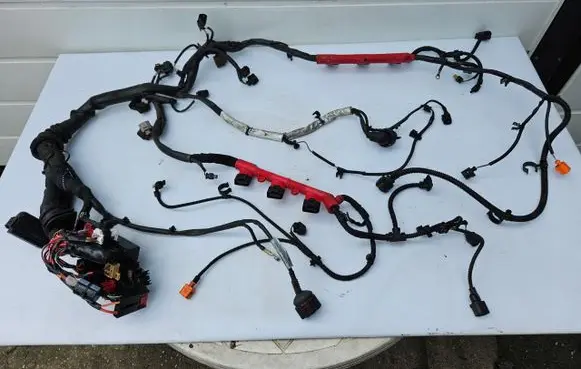 Audi A6 S6 C7 4G Engine installation wiring loom 4G1971072AL