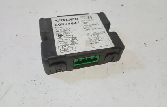 Volvo S40, V40 Immobilizer control unit/module 30862223 30864647 F005V00060