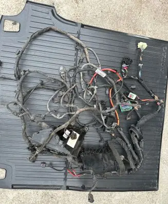 Engine installation wiring loom