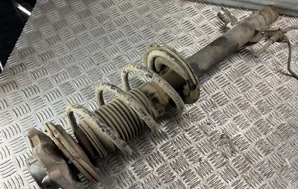 Peugeot Boxer Front shock absorber with coil spring