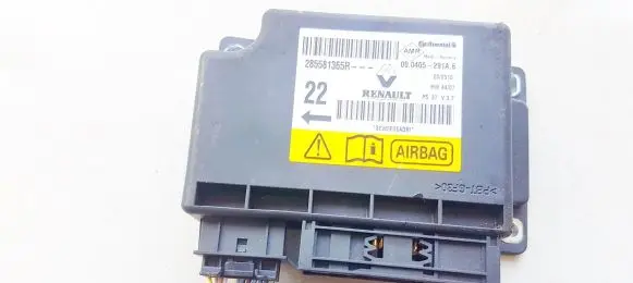 Renault Megane III Airbag control unit/module 285581365r 00.0405-291a.6