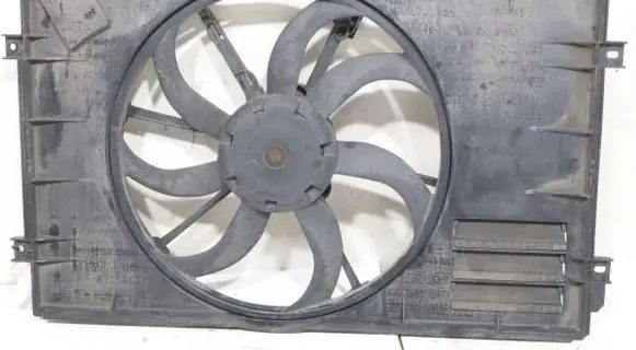 Volkswagen PASSAT B6 Air conditioning (A/C) fan (condenser) 1K0959455EF