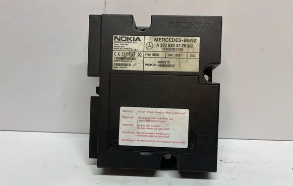 Mercedes-Benz S W220 Phone control unit/module A2038203726 0600210