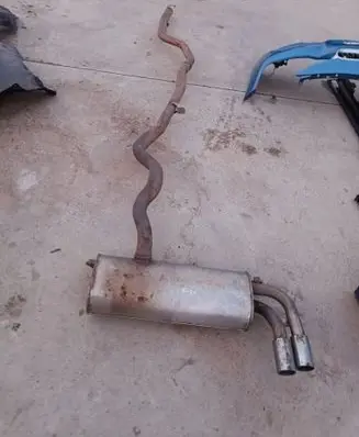 BMW 3 F30 F35 F31 Muffler/silencer 