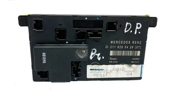 Mercedes-Benz E W211 Door control unit/module 211820042607 356802 040108