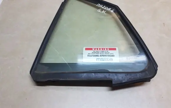 Mazda 6 Rear vent window glass 43R00011