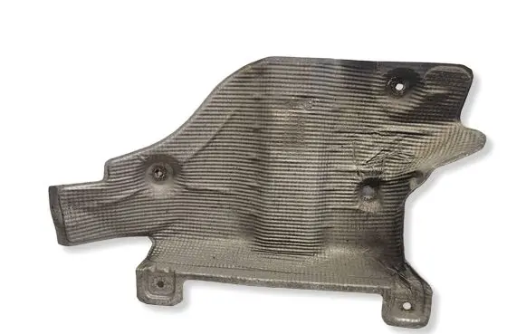 Volkswagen PASSAT CC Exhaust heat shield 1234