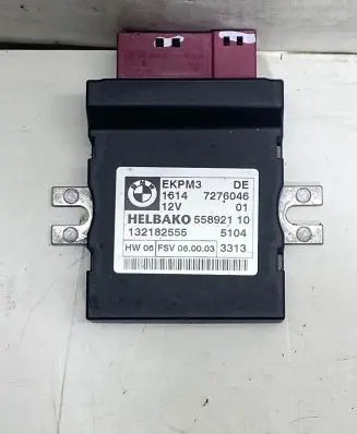 BMW X6 E71 Fuel injection pump control unit/module 7276046 132182555 55892110