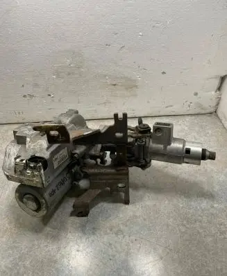 Steering wheel axle