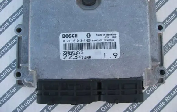 Fiat Doblo Engine control unit/module 73501235 0281010344