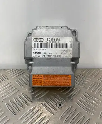 Audi A8 S8 D3 4E Airbag control unit/module 4E0959655J 4E0910655C 0285001673