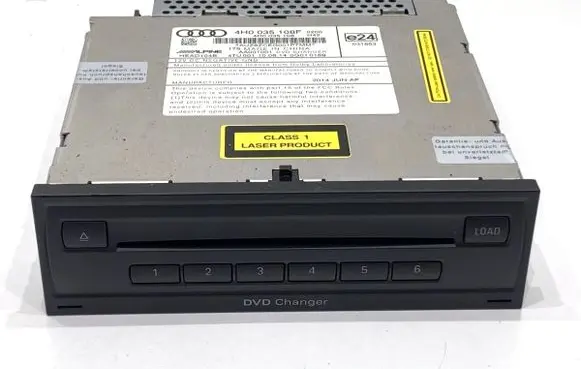 Audi A8 S8 D4 4H CD/DVD changer 4H0035108F