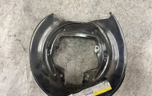 Volvo S80 Rear brake disc plate dust cover 9434183