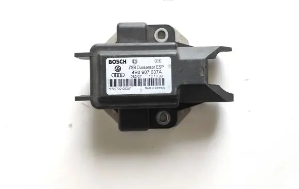Audi A6 S6 C5 4B ESP acceleration yaw rate sensor 4B0907637A 07207001292U
