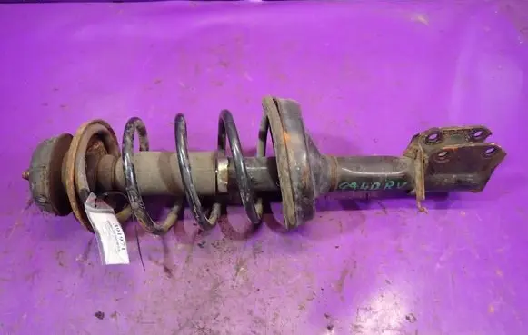 Renault Clio III Front shock absorber with coil spring 
