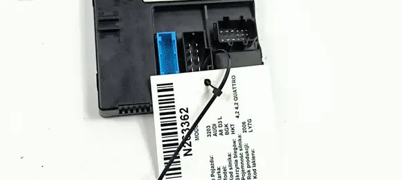 Audi A8 S8 D3 4E Comfort/convenience module 4F0907289D 4E0910289D