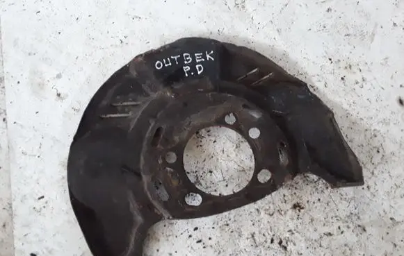 Subaru Outback Front brake disc dust cover plate NOCODE