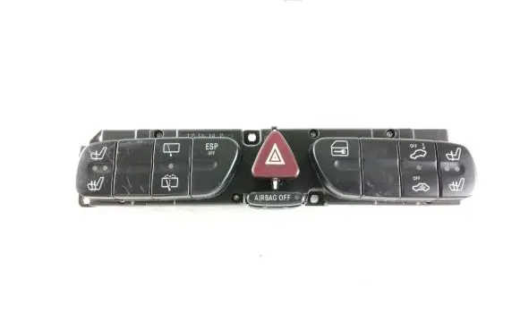 Mercedes-Benz C W203 Hazard light switch 2038219258 20397056001 3306470200