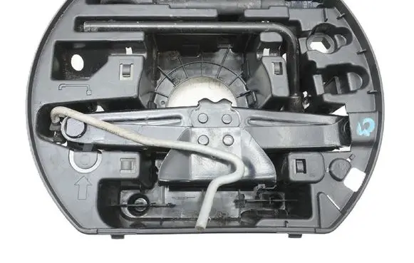 Citroen C3 Trunk/boot lower side trim panel 9817224380