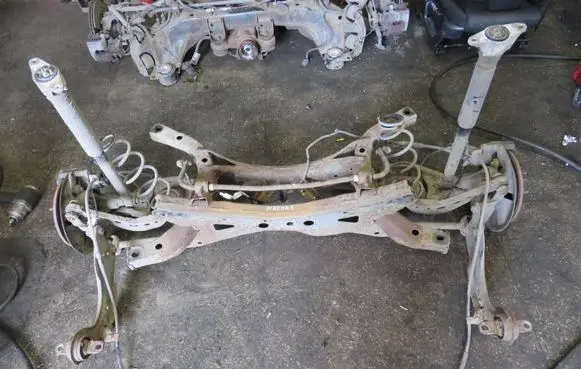 Rear beam