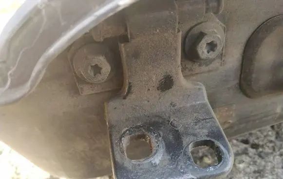 Rear door lower hinge