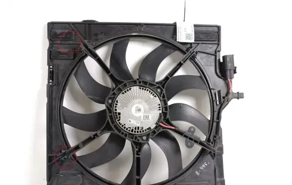 BMW X5 F15 Radiator cooling fan shroud