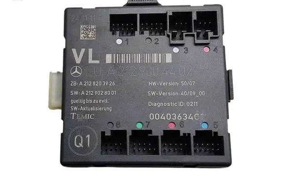 Mercedes-Benz E C207 W207 Door control unit/module A2129004402 A2128203926 A2129028001