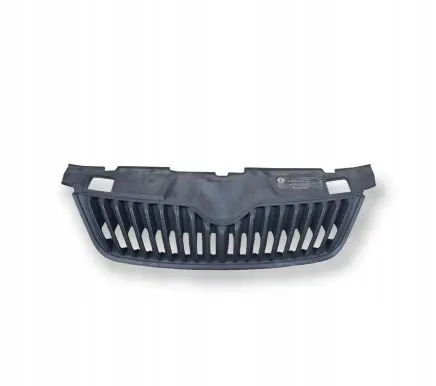 Skoda Fabia Mk2 (5J) Front bumper upper radiator grill 5J0853668B