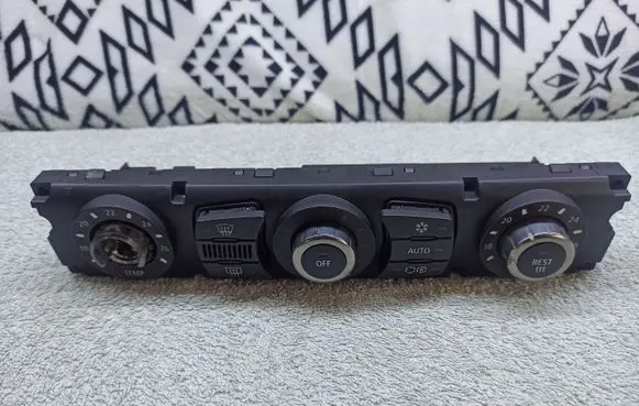 BMW 5 E60 E61 Climate control unit 6711695063401