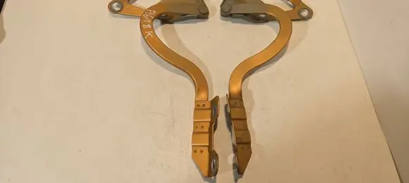 Opel Corsa C Engine bonnet/hood hinges 09114274