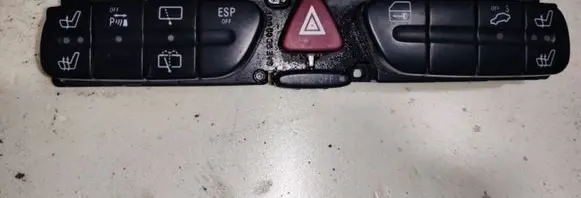 Mercedes-Benz C W203 Hazard light switch 2038218958