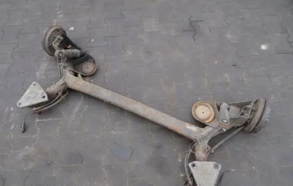 Fiat 500 Rear axle beam with reductor 