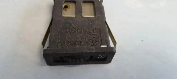Panel lighting control switch