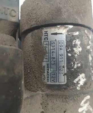 Volkswagen Sharan Starter motor 09A911023 S114875
