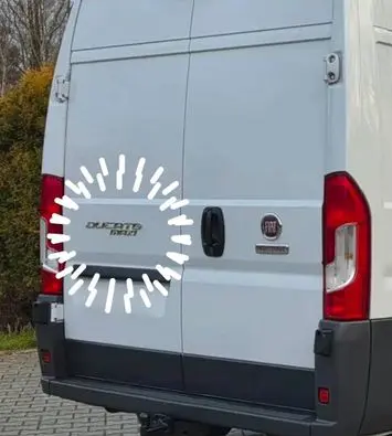 Fiat Ducato Rear loading door model letters 