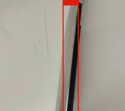 Audi A6 Allroad C6 Front door trim (molding) 4F9853069C 9928115S