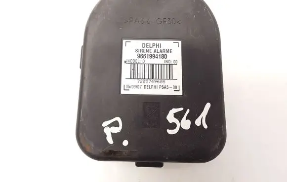 Citroen Jumpy Alarm system siren 9661994180 7205749608