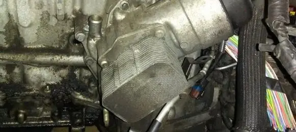 Citroen C4 I Oil filter cover 9656970080