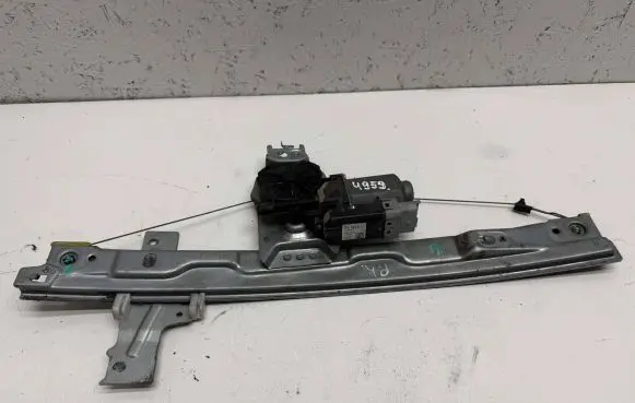 Front door window regulator with motor