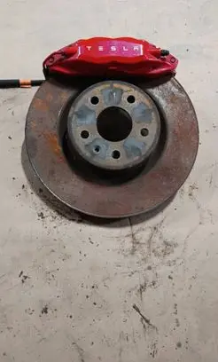 Tesla Model S Front brake caliper